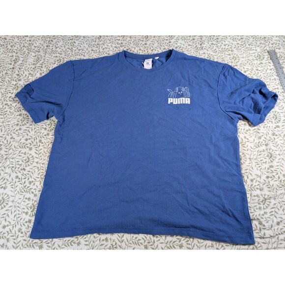 Tyakasha x Puma Shirt XL BLUE - Space Monster Shanghai Streetwear - Picture 1 of 8